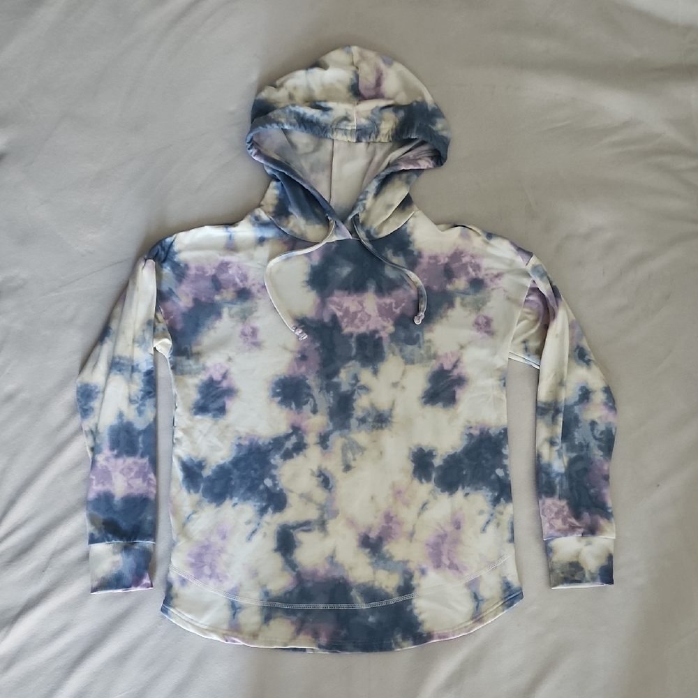 Almost Famous Pastel Tie-Dye Hoodie